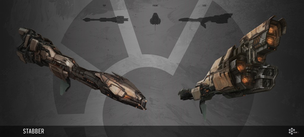 new Stabber concept art for Winter 2012 expansion. (c) CCP hf.