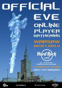 EVE Online player gathering Warsaw 2014